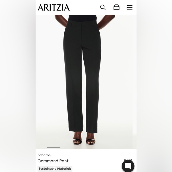 Aritzia Navy Command Pant - Picture 1 of 4